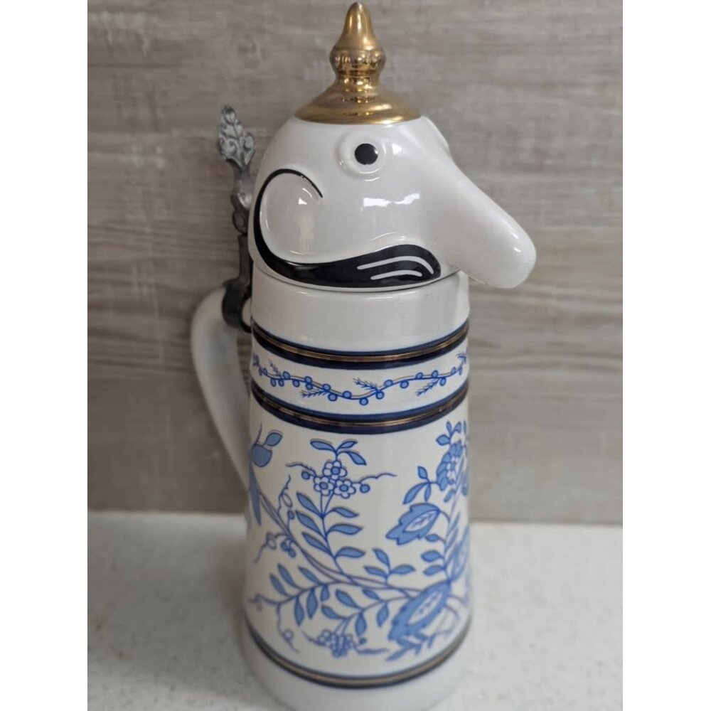 Vintage UTICA CLUB Schultz + Dooley SCHULTZ Charactor BEER STEIN WEBCO BRAZIL